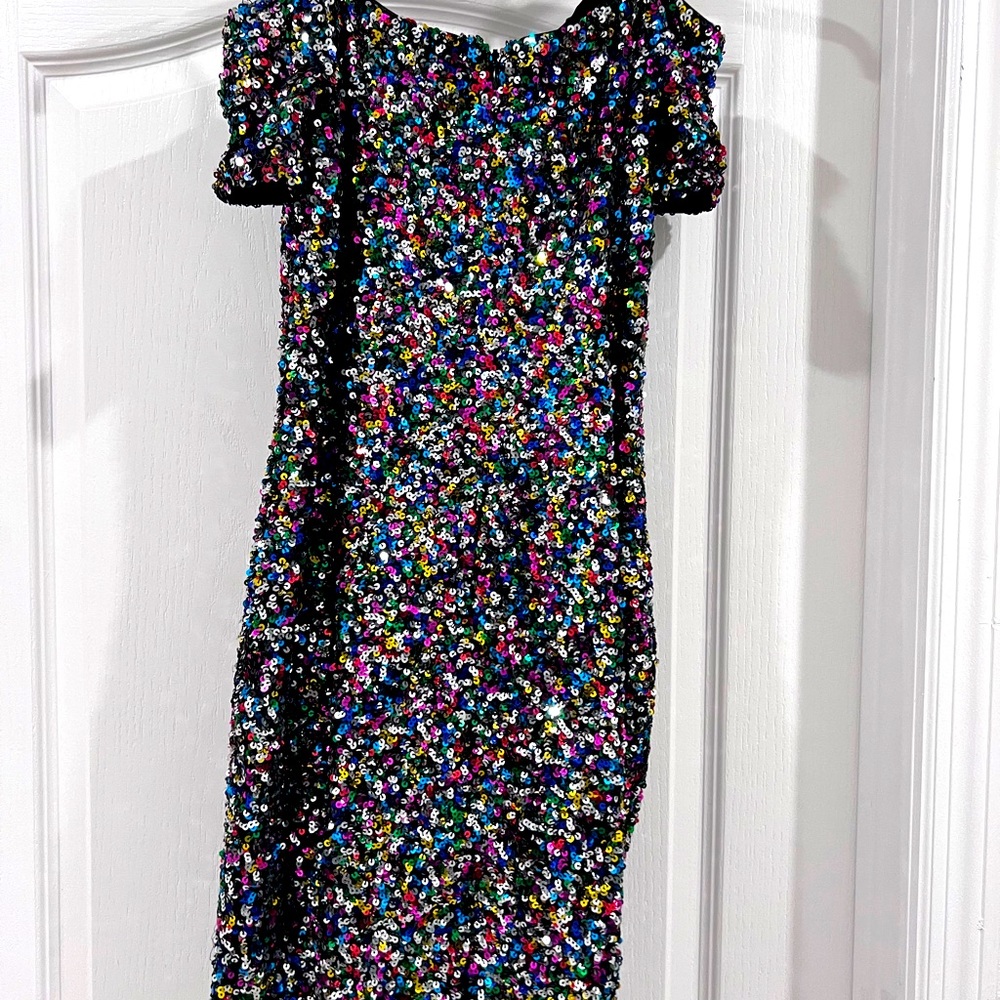 Sexy date night sequence dress